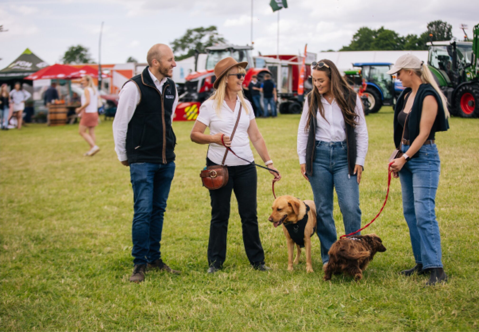 The Hillsgreen team at the Cheshire Show